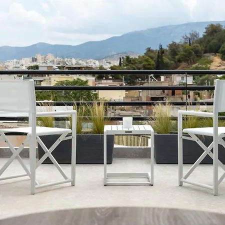Acropolis Lux View Penthouse Appartamento Atene